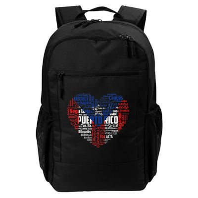 Puerto Rico Cities Flag Puerto Rican roots culture Backpack