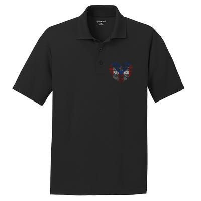 Puerto Rico Cities Flag Puerto Rican roots culture PosiCharge RacerMesh Polo