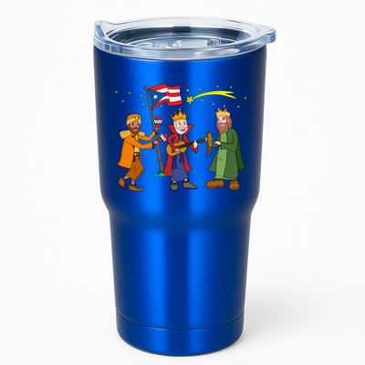 Puerto Rico Christmas Tres Reyes Magos Three Wise Cute Gift Tumbler