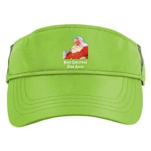 Punk Rock Christmas Santa Punk Rock Gift Adult Drive Performance Visor