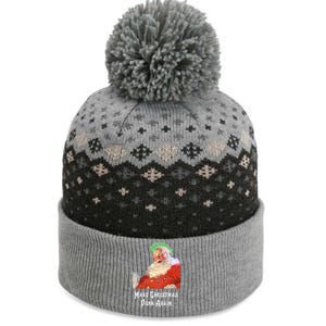 Punk Rock Christmas Santa Punk Rock Gift The Baniff Cuffed Pom Beanie