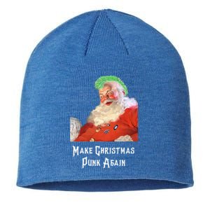 Punk Rock Christmas Santa Punk Rock Gift Sustainable Beanie