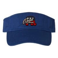 Patriotic Republican Conservative Usa American Raised Right Valucap Bio-Washed Visor