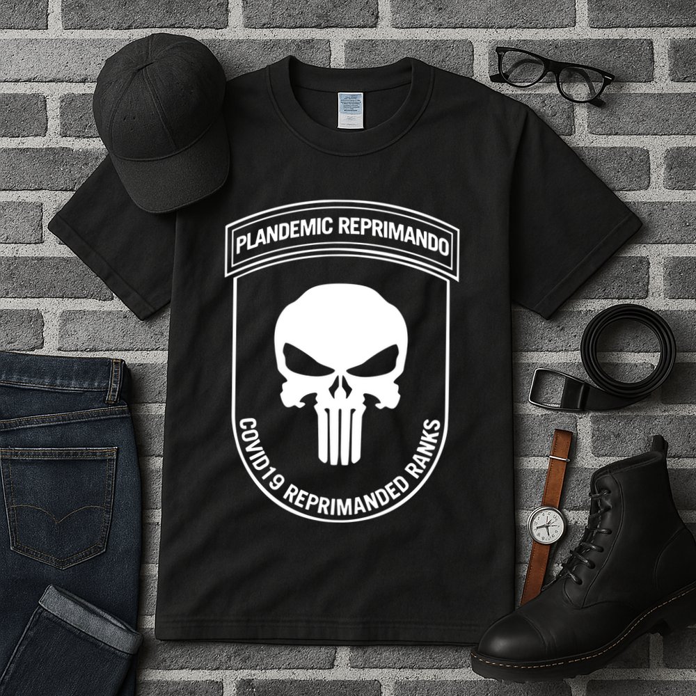 Plandemic Reprimando Covid19 Reprimanded Ranks Tall T-Shirt