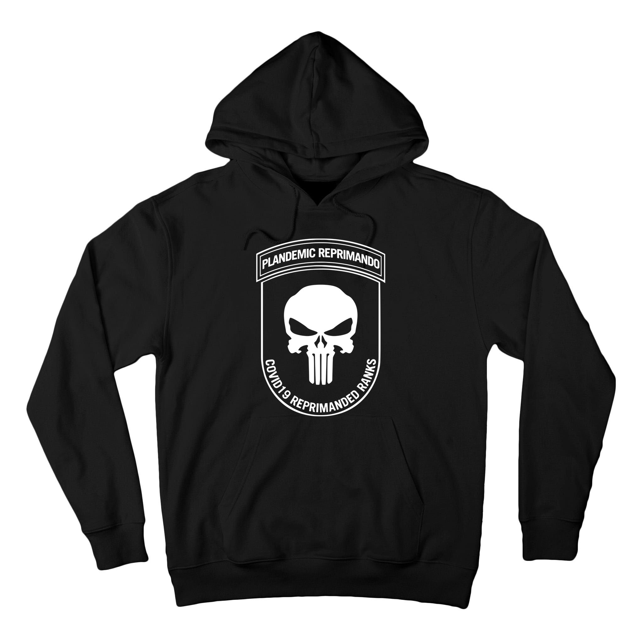 Plandemic Reprimando Covid19 Reprimanded Ranks Tall Hoodie