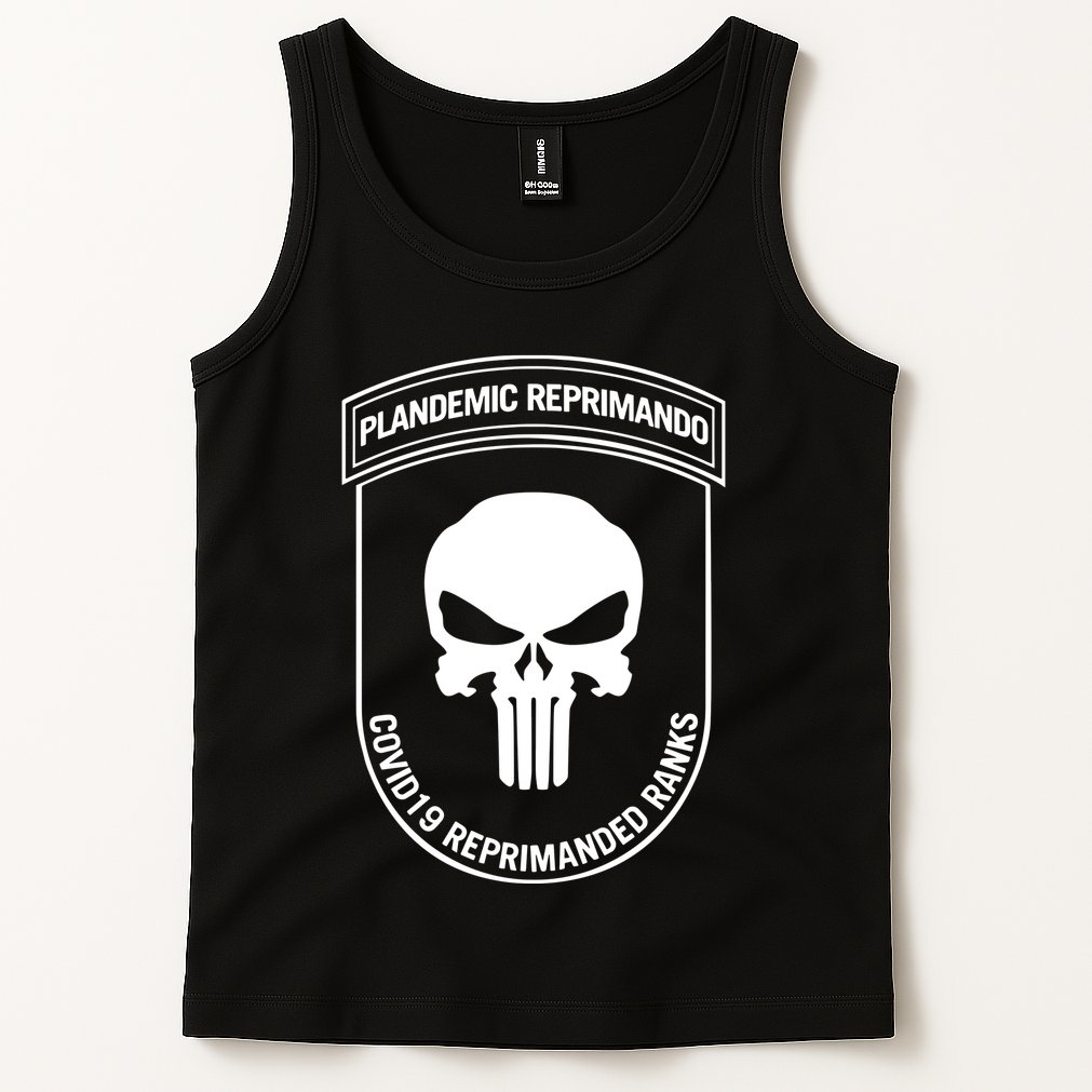 Plandemic Reprimando Covid19 Reprimanded Ranks Tank Top