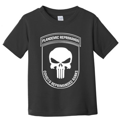 Plandemic Reprimando Covid19 Reprimanded Ranks Toddler T-Shirt
