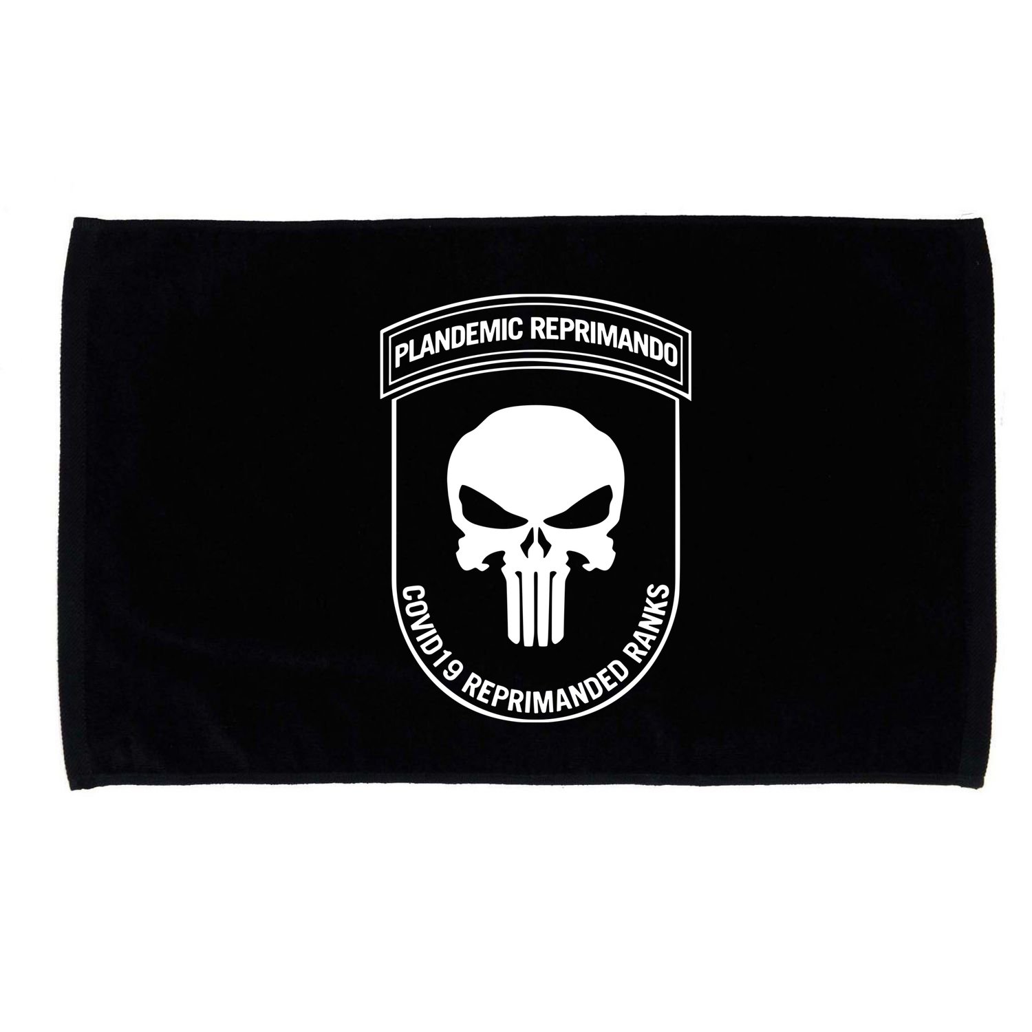 Plandemic Reprimando Covid19 Reprimanded Ranks Microfiber Hand Towel