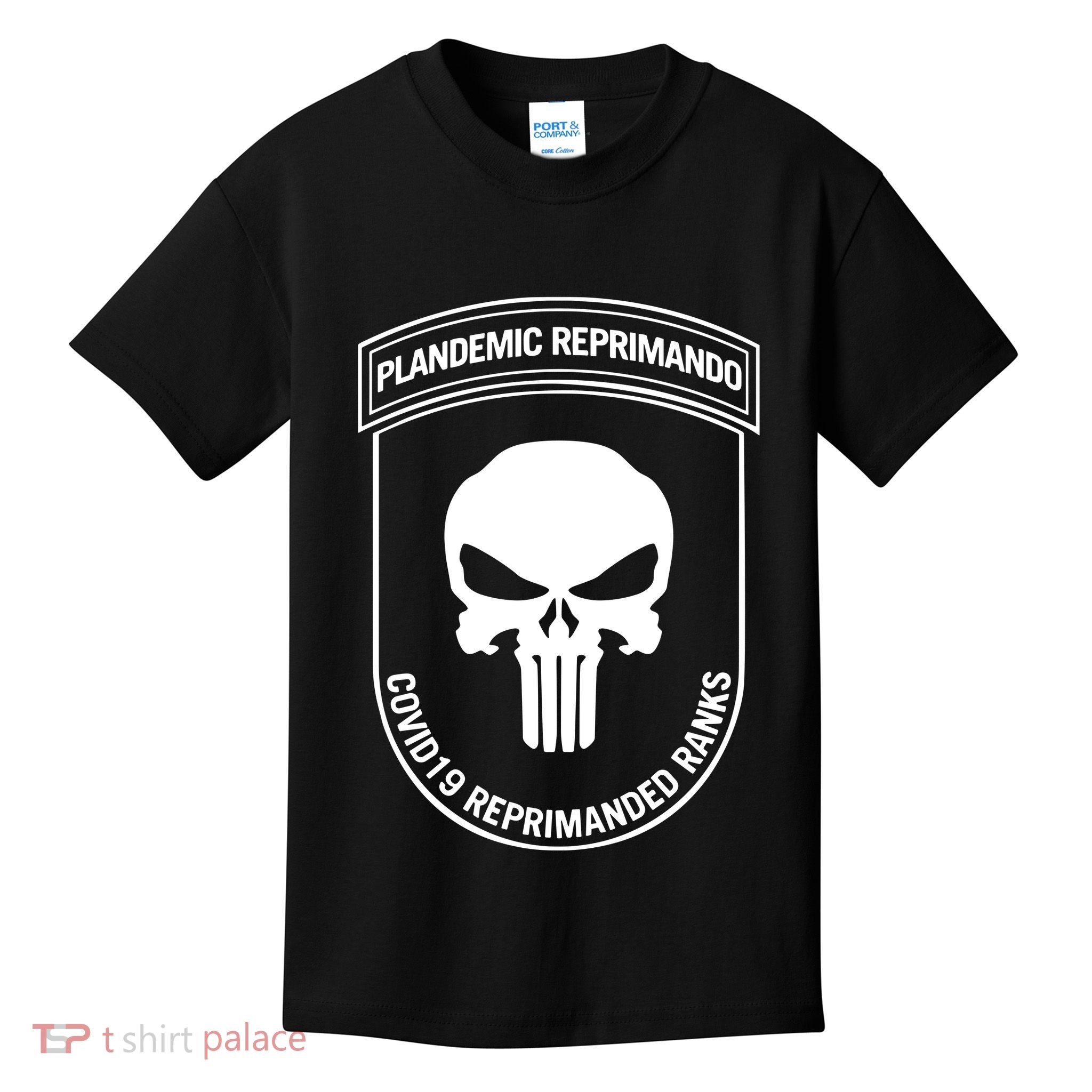 Plandemic Reprimando Covid19 Reprimanded Ranks Kids T-Shirt