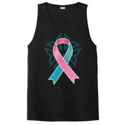 Previvor Ribbon Cute Gift PosiCharge Competitor Tank