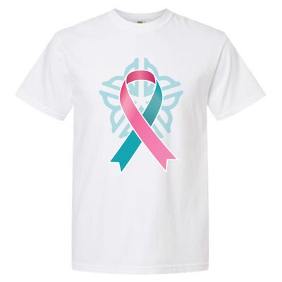 Previvor Ribbon Cute Gift Garment-Dyed Heavyweight T-Shirt