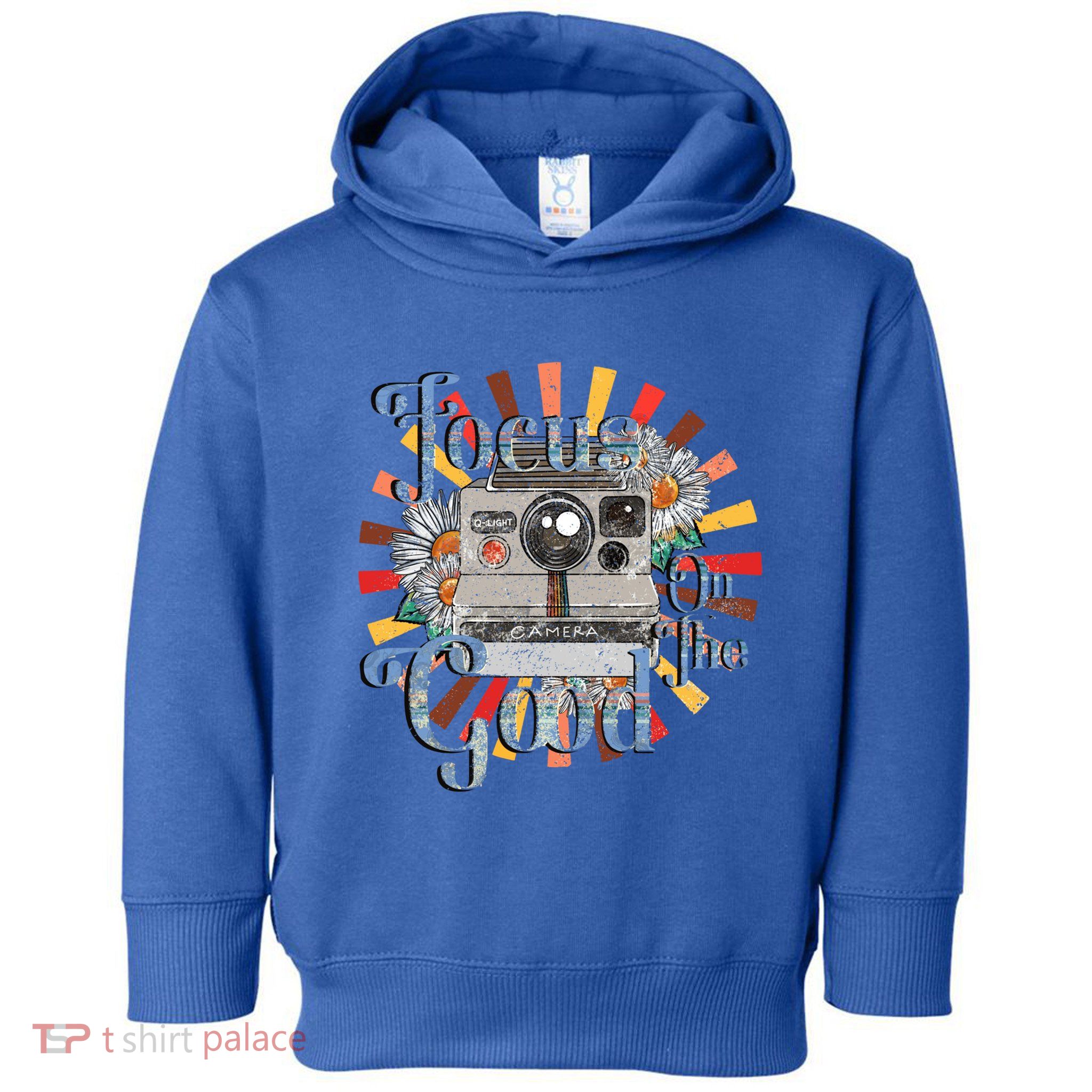 Photography Retro Camera Focus On The Good Photographer Life Cool Gift Toddler Hoodie