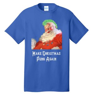 Punk Rock Christmas Santa Punk Rock Great Gift Tall T-Shirt