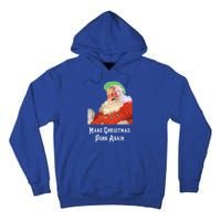 Punk Rock Christmas Santa Punk Rock Great Gift Tall Hoodie