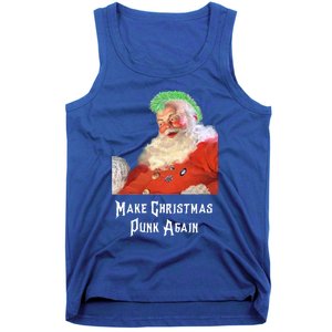 Punk Rock Christmas Santa Punk Rock Great Gift Tank Top