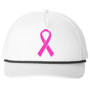 Pink Ribbon Cancer Day Breast Cancer Awareness Snapback Five-Panel Rope Hat