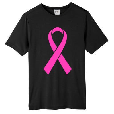 Pink Ribbon Cancer Day Breast Cancer Awareness Tall Fusion ChromaSoft Performance T-Shirt