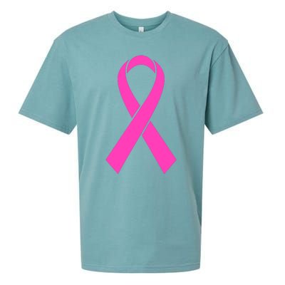 Pink Ribbon Cancer Day Breast Cancer Awareness Sueded Cloud Jersey T-Shirt