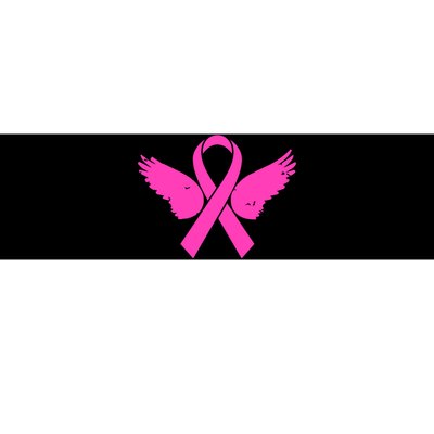 Pink Ribbon Cancer Day Breast Cancer Awareness Bumper Sticker