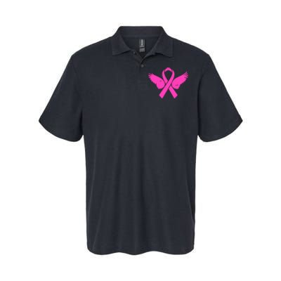 Pink Ribbon Cancer Day Breast Cancer Awareness Softstyle Adult Sport Polo