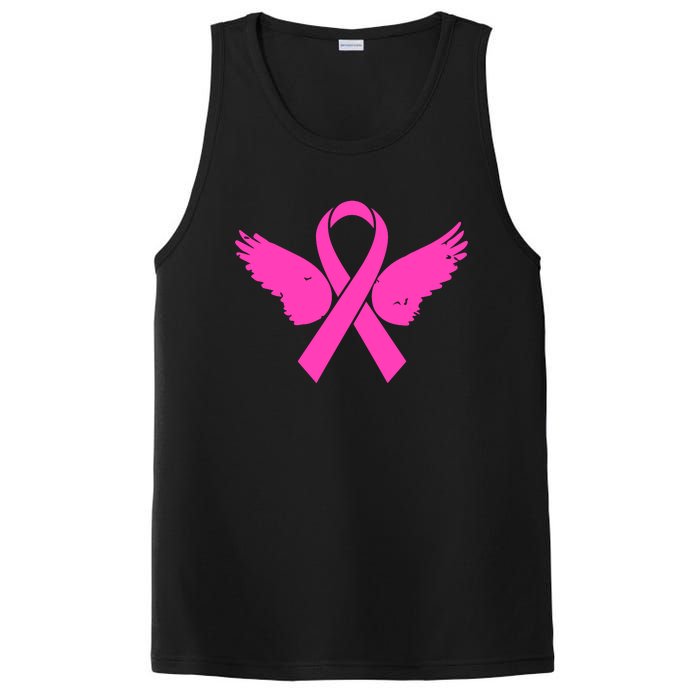 Pink Ribbon Cancer Day Breast Cancer Awareness PosiCharge Competitor Tank