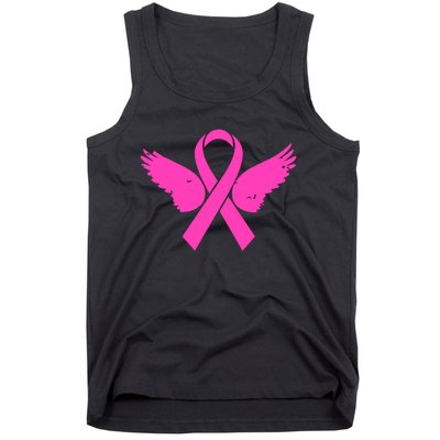 Pink Ribbon Cancer Day Breast Cancer Awareness Tank Top