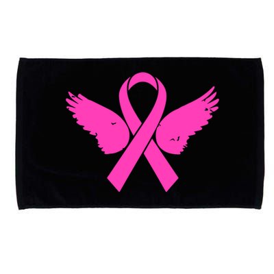 Pink Ribbon Cancer Day Breast Cancer Awareness Microfiber Hand Towel