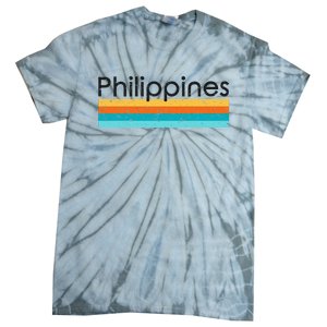 Philippines Retro Design Tie-Dye T-Shirt