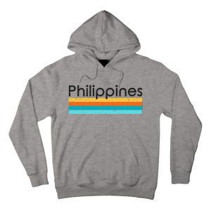 Philippines Retro Design Tall Hoodie