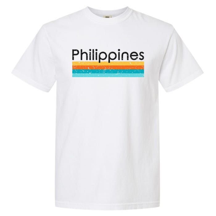 Philippines Retro Design Garment-Dyed Heavyweight T-Shirt