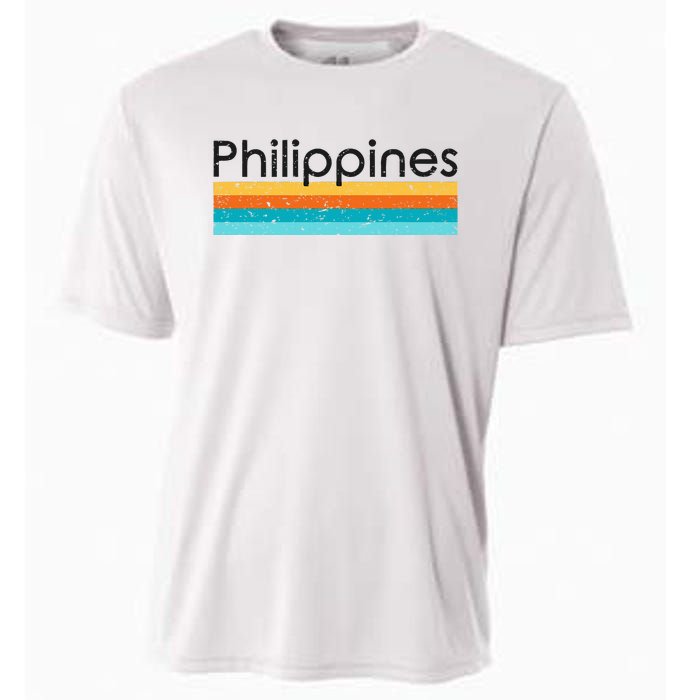 Philippines Retro Design Cooling Performance Crew T-Shirt