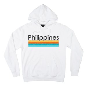 Philippines Retro Design Hoodie