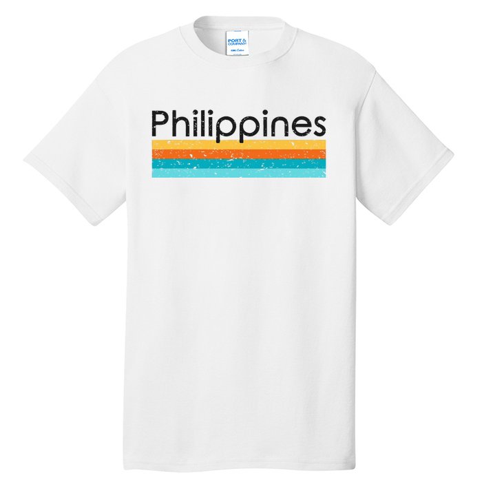 Philippines Retro Design Tall T-Shirt