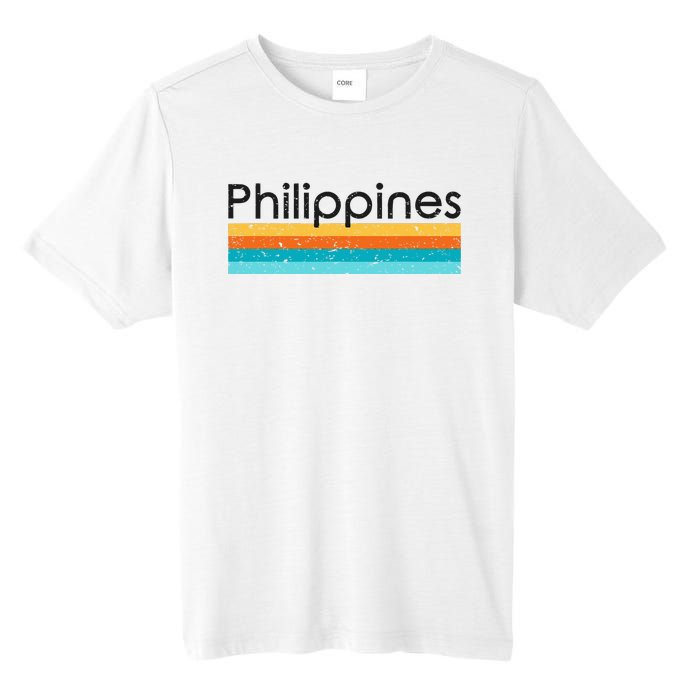 Philippines Retro Design Tall Fusion ChromaSoft Performance T-Shirt