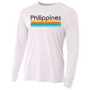 Philippines Retro Design Cooling Performance Long Sleeve Crew