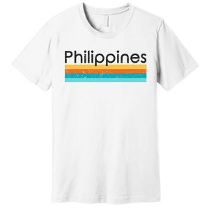 Philippines Retro Design Premium T-Shirt