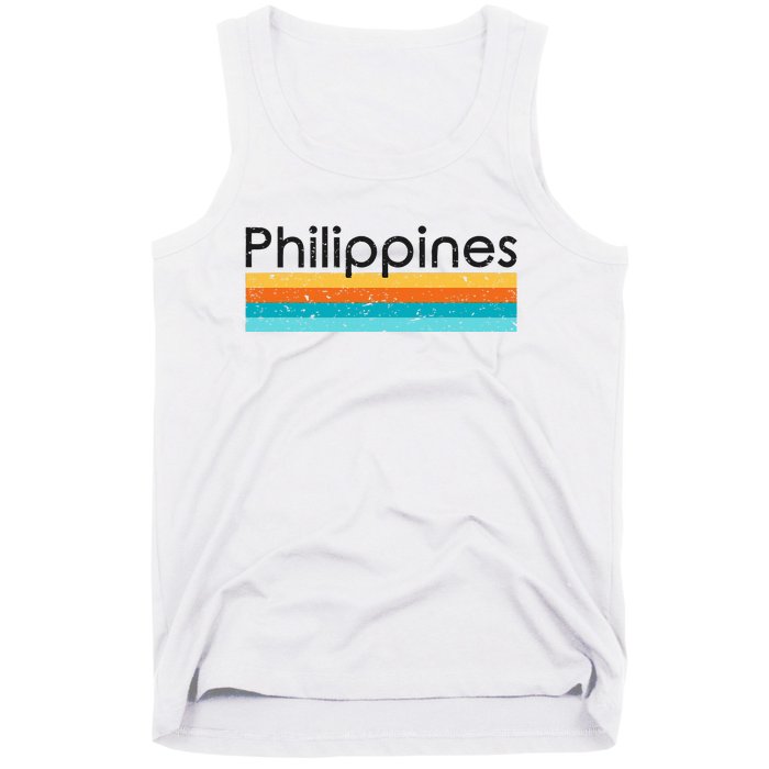 Philippines Retro Design Tank Top