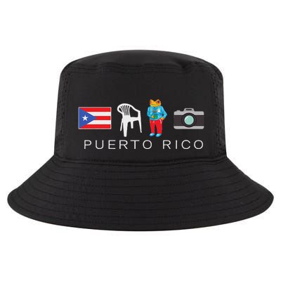 Puerto Rico Dtmf Cool Comfort Performance Bucket Hat