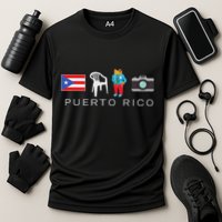 Puerto Rico Dtmf Cooling Performance Crew T-Shirt