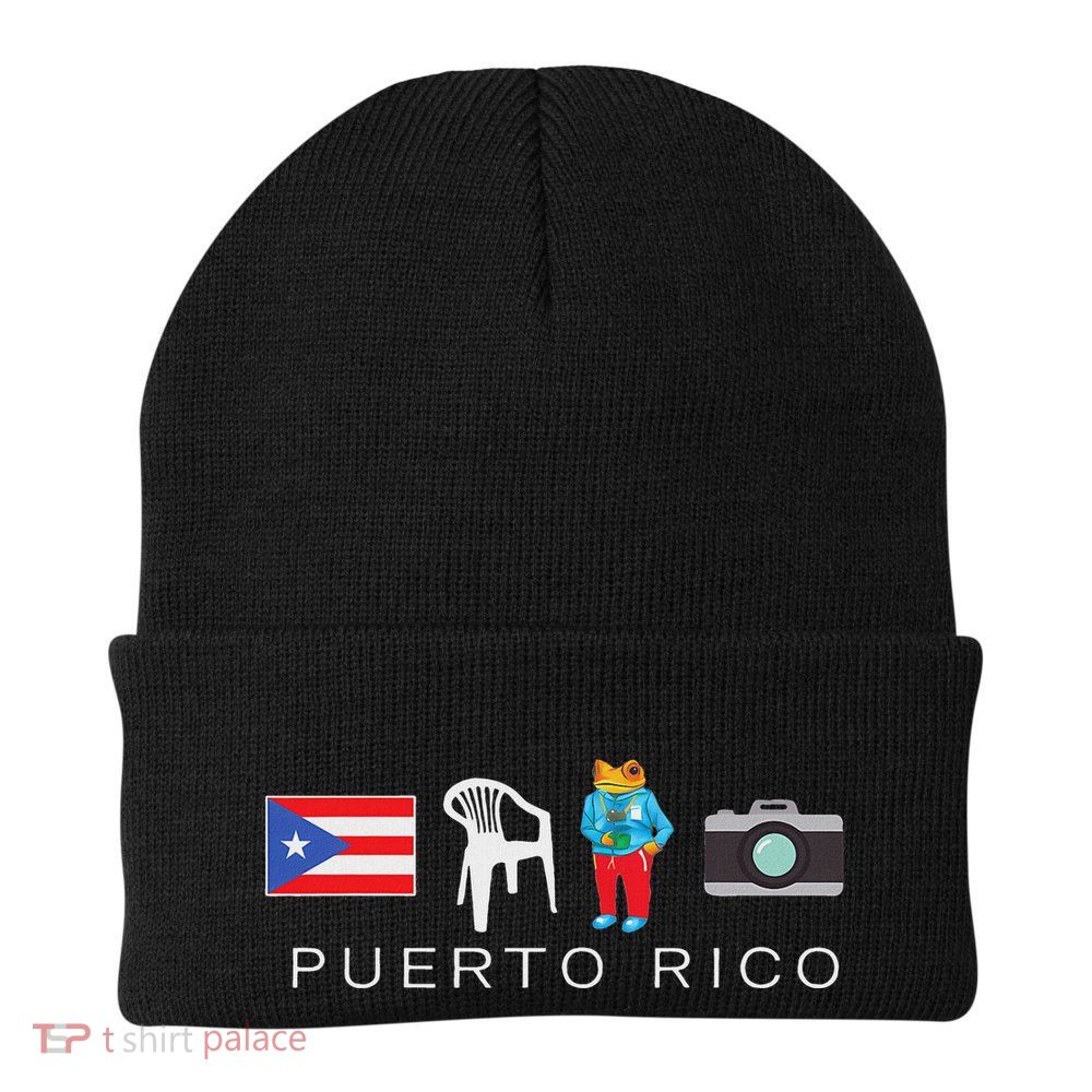 Puerto Rico Dtmf Beanie