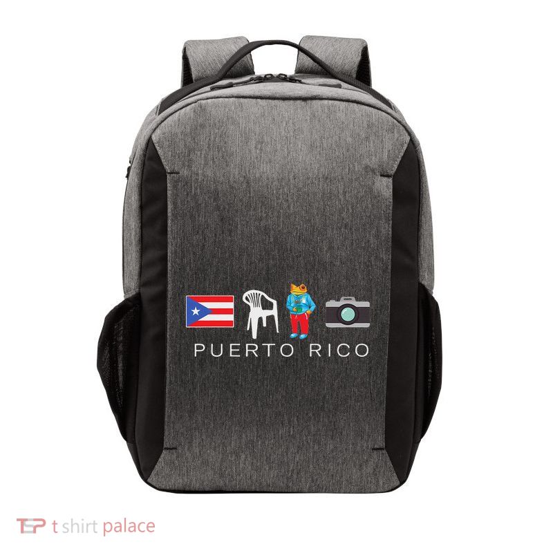 Puerto Rico Dtmf Vector Backpack
