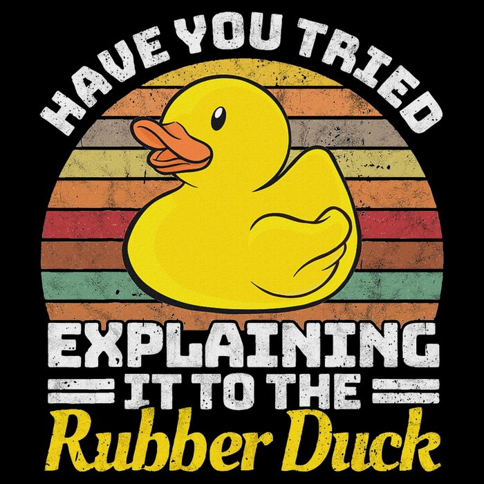 Programming Rubber Duck Software Developer Debugging Women's T-Shirt