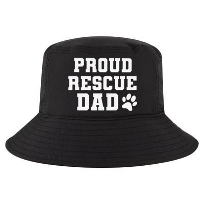 Proud Rescue Dog Dad Fathers Day Gift For Dog Lovers Dog Dad Cool Comfort Performance Bucket Hat