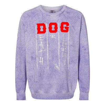 Palaye Royale D.O.G. Colorblast Crewneck Sweatshirt