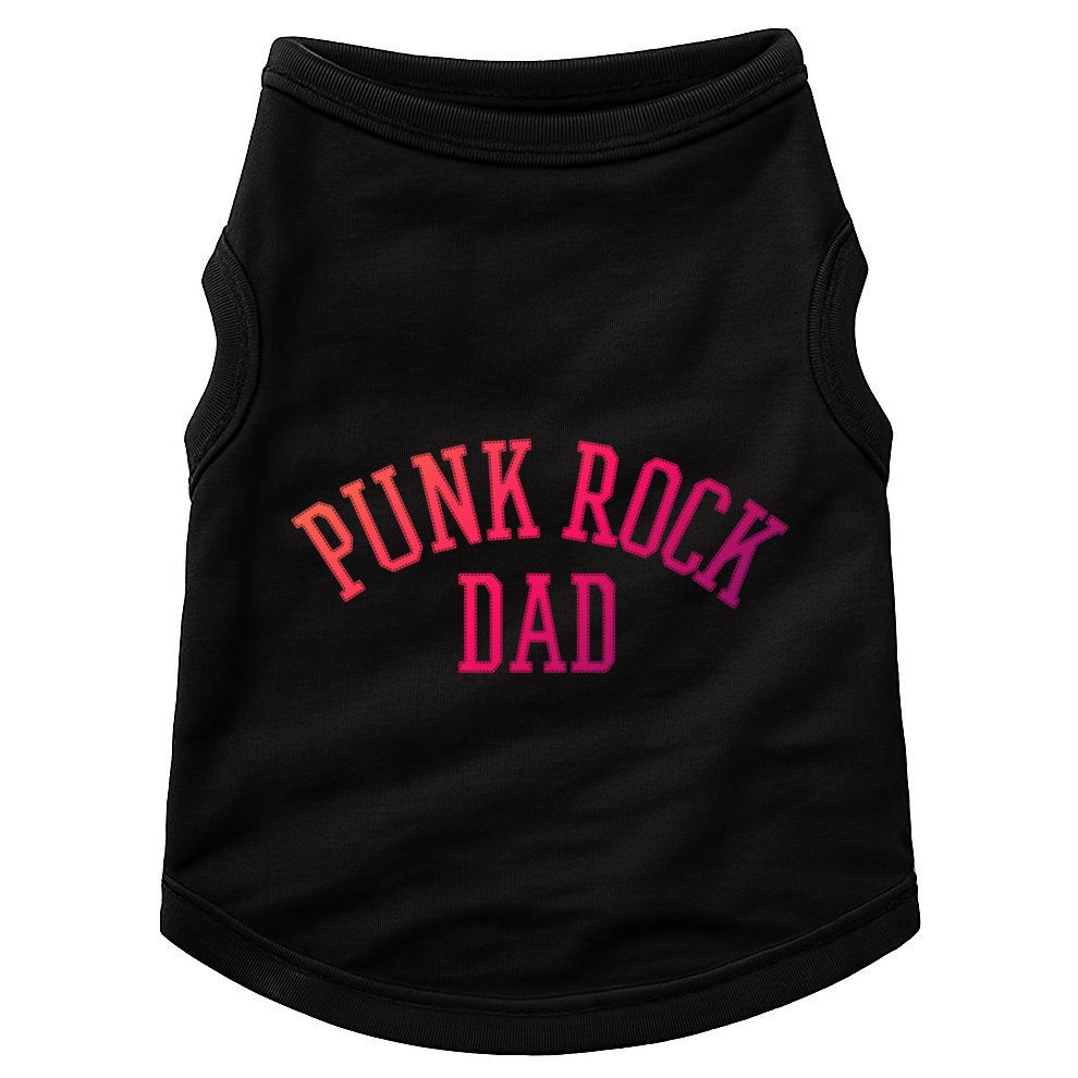 Punk Rock Dad Gift Tattoos Punker Rocker Ska Band Music Funny Gift Doggie Tank