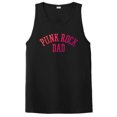 Punk Rock Dad Gift Tattoos Punker Rocker Ska Band Music Funny Gift PosiCharge Competitor Tank