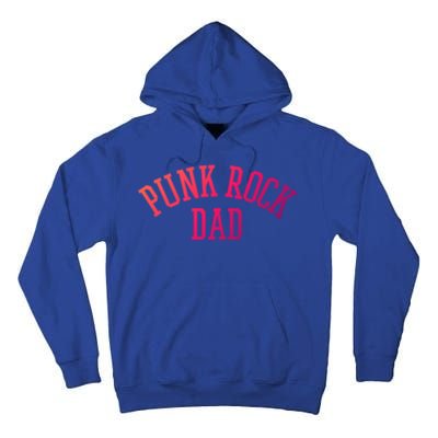 Punk Rock Dad Gift Tattoos Punker Rocker Ska Band Music Funny Gift Tall Hoodie