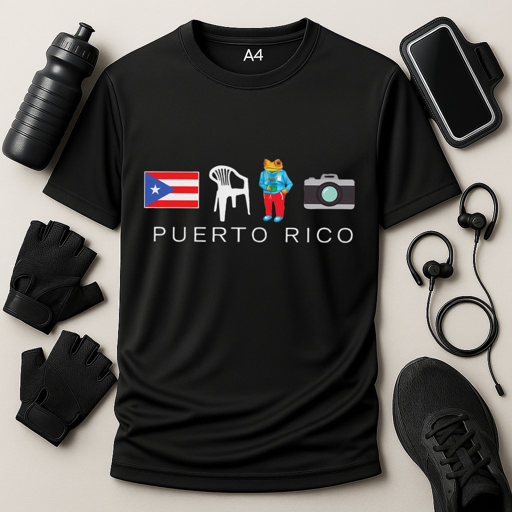 Puerto Rico Dtmf Cooling Performance Crew T-Shirt