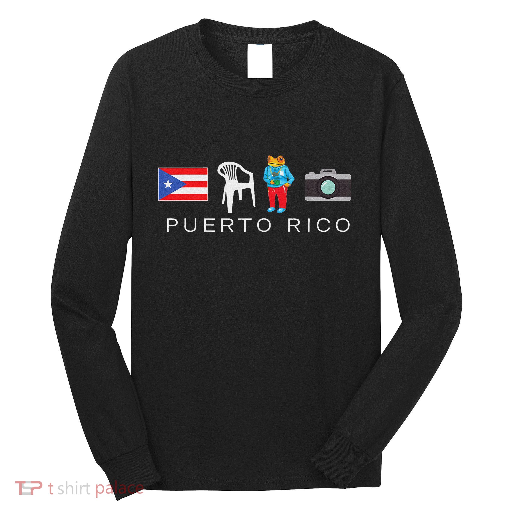 Puerto Rico Dtmf Long Sleeve Shirt
