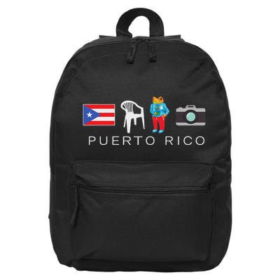Puerto Rico Dtmf 16 in Basic Backpack
